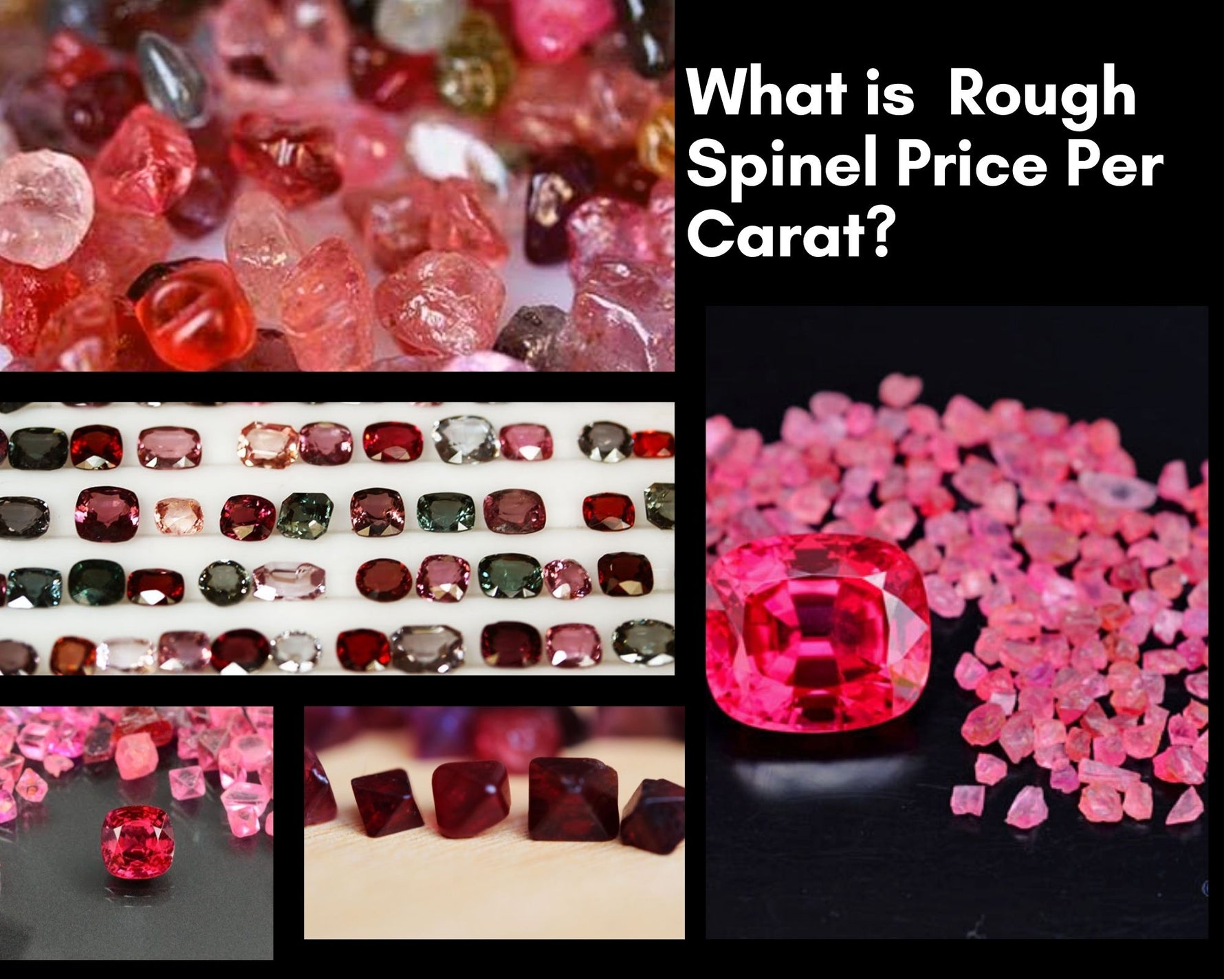 What is Rough Spinel Price per Carat?