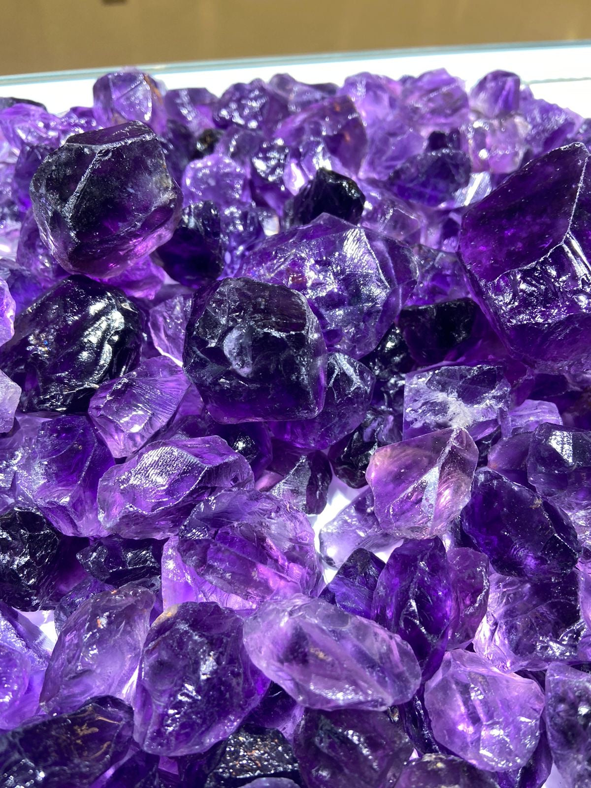 1 kg best Quality Rough Amethyst for Faceting