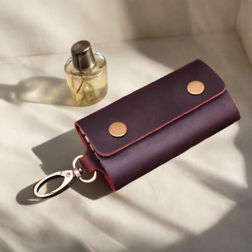 Vintage Leather Key Case by Handmade