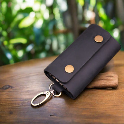 Vintage Leather Key Case by Handmade