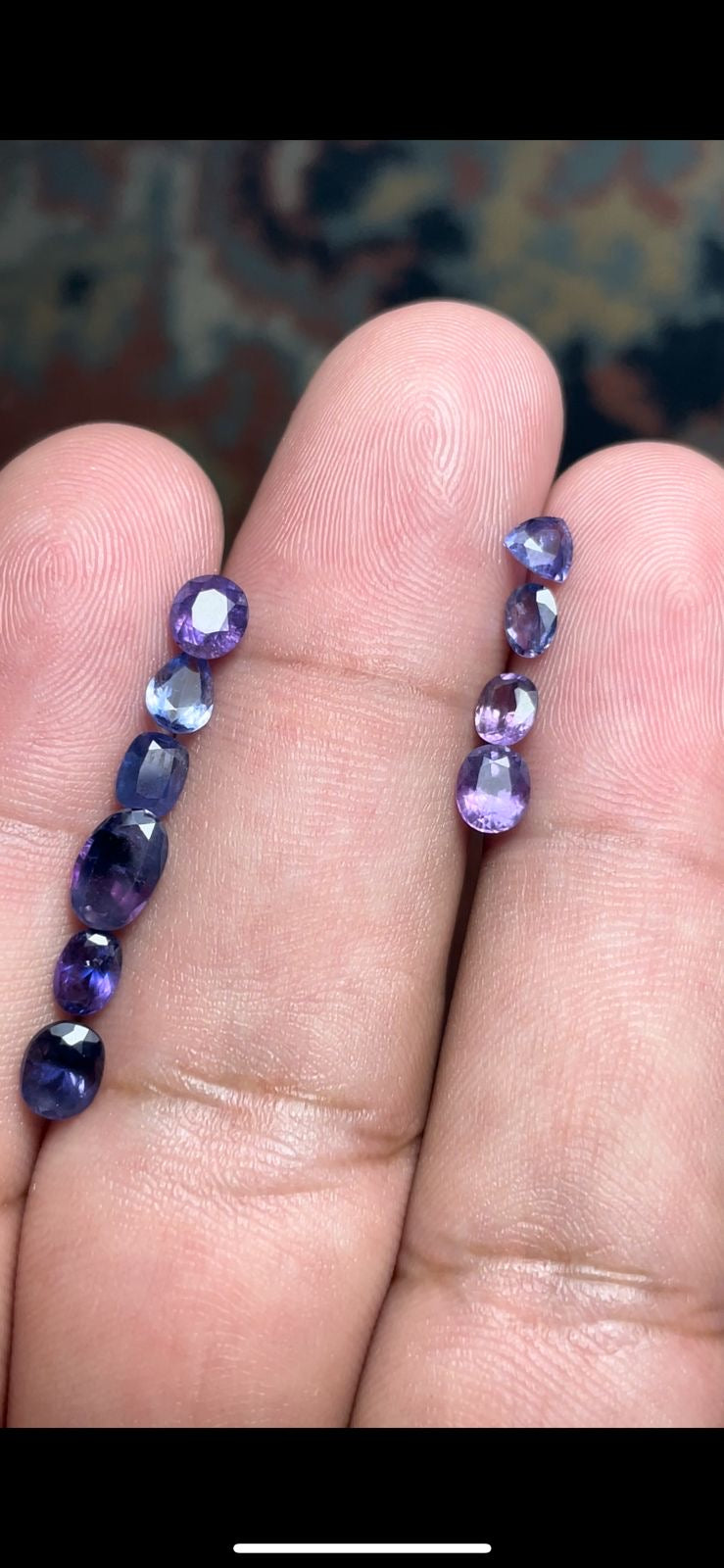 5.50 carats Rare Blue Kashmir Sapphires