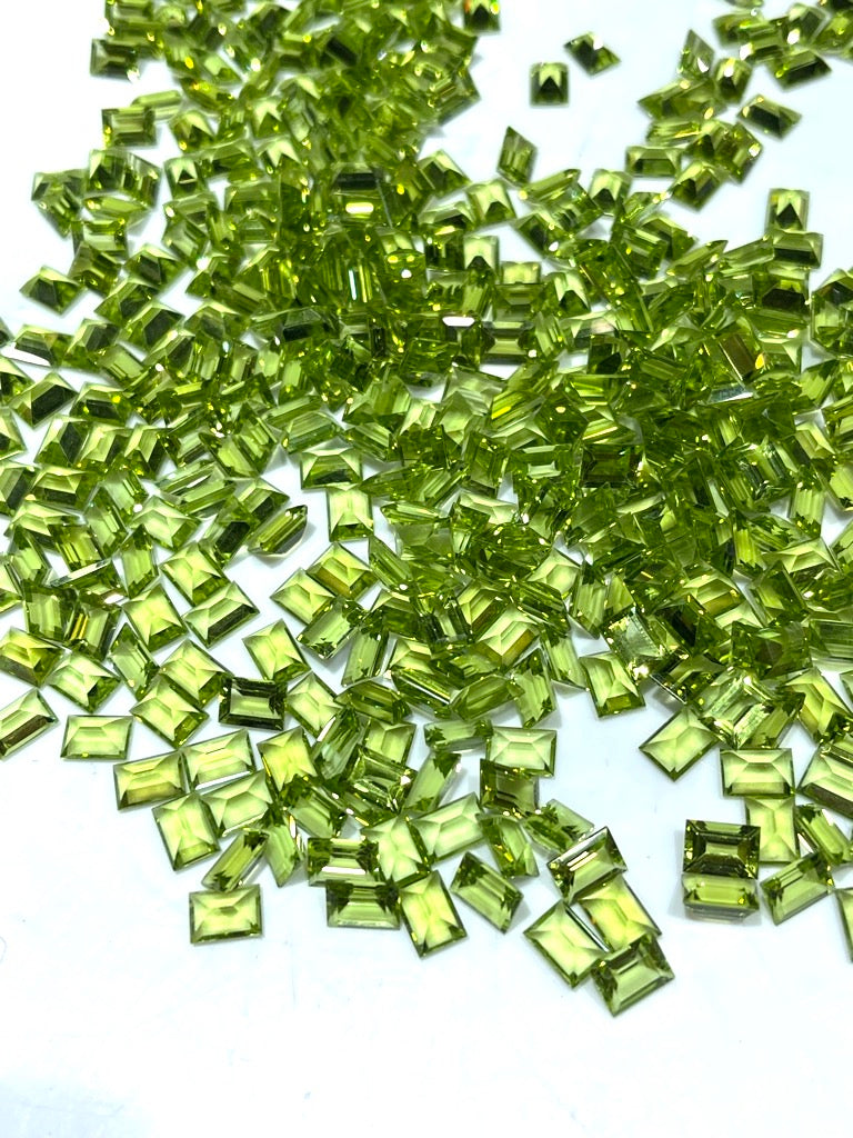 6 to 7 mm Caliberated Peridots | Wholesale Loose Peridots