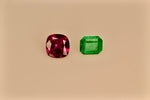 Emerald Green Gemstone | Pink Sapphire