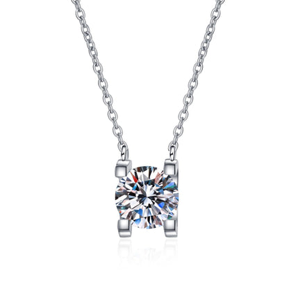 Moissanite Necklace S925 Sterling Silver