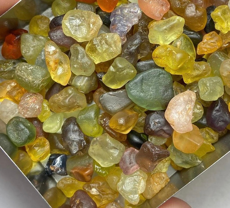 500 Grams | 1500 Carats Rare Chrysoberyl rough stones for Faceting