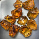 Facet Grade Natural Raw Citrine Stones for Sale