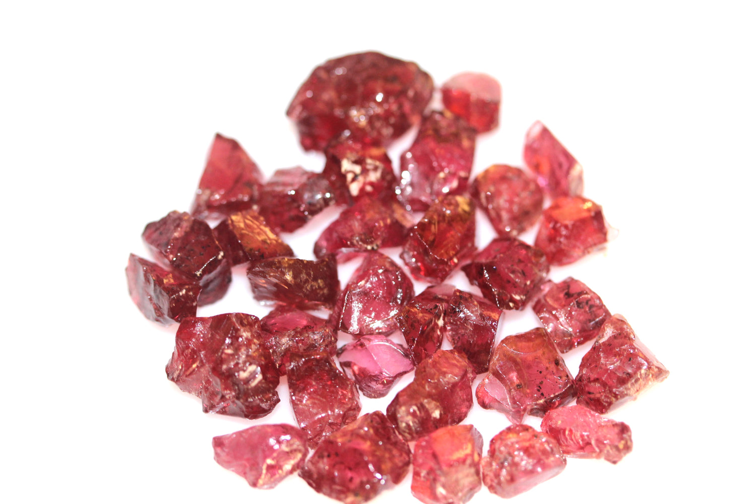 Rough Rhodolite Garnets for sale