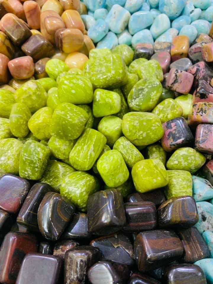 1 kg to 10 kg Mixed Stone Tumbles | Tumbled Crystals, Tumbled Stones bulk