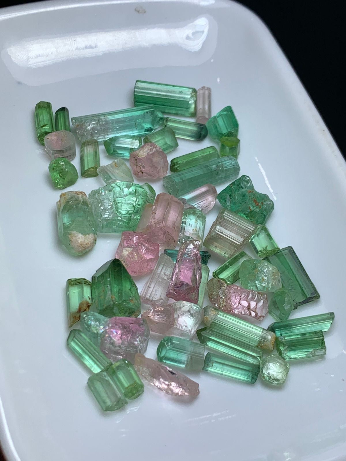 200 carats Tourmaline Raw Crystals