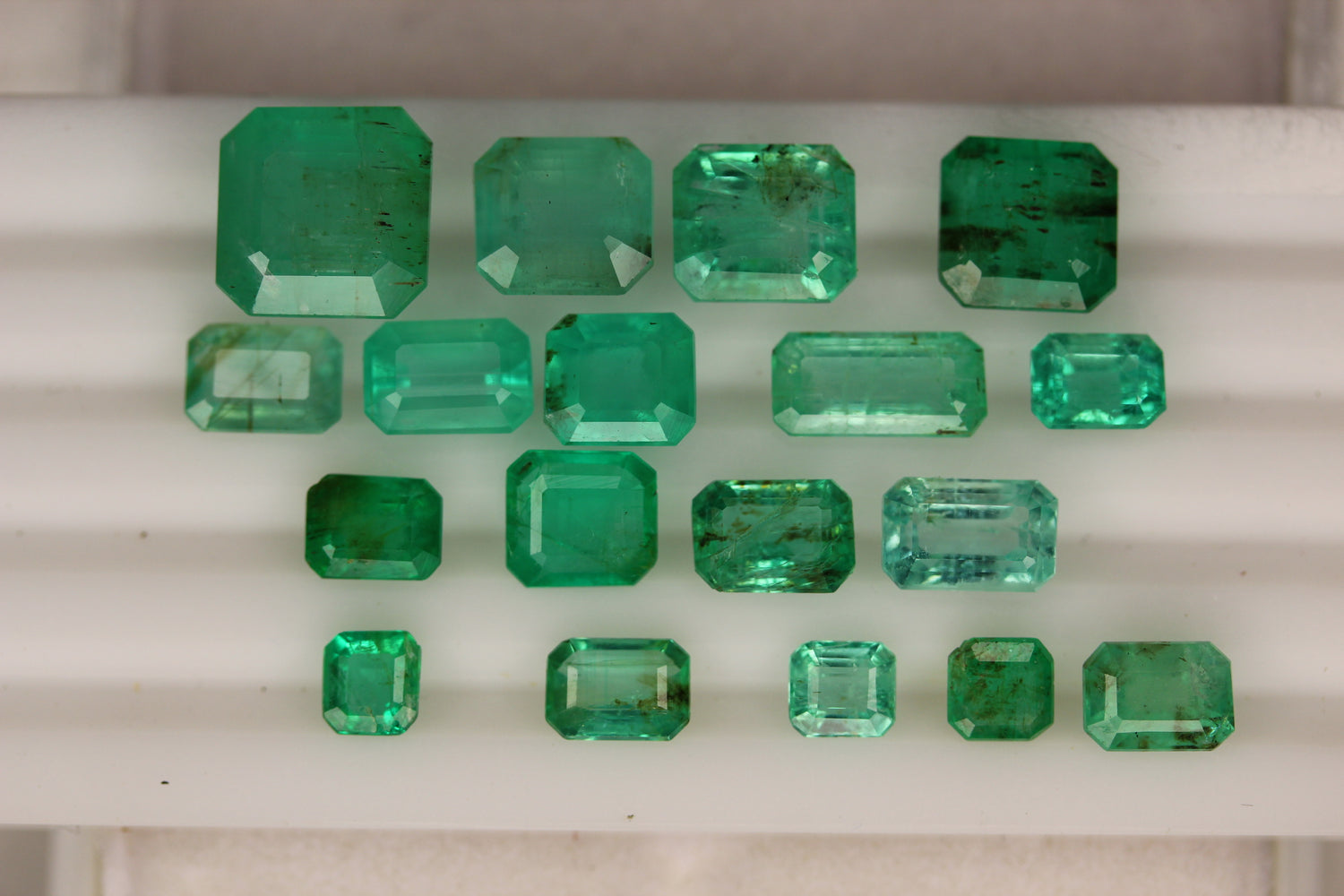 24.95 carats Natural Panjshir Emeralds Stones | Green Emeralds Loose Stones