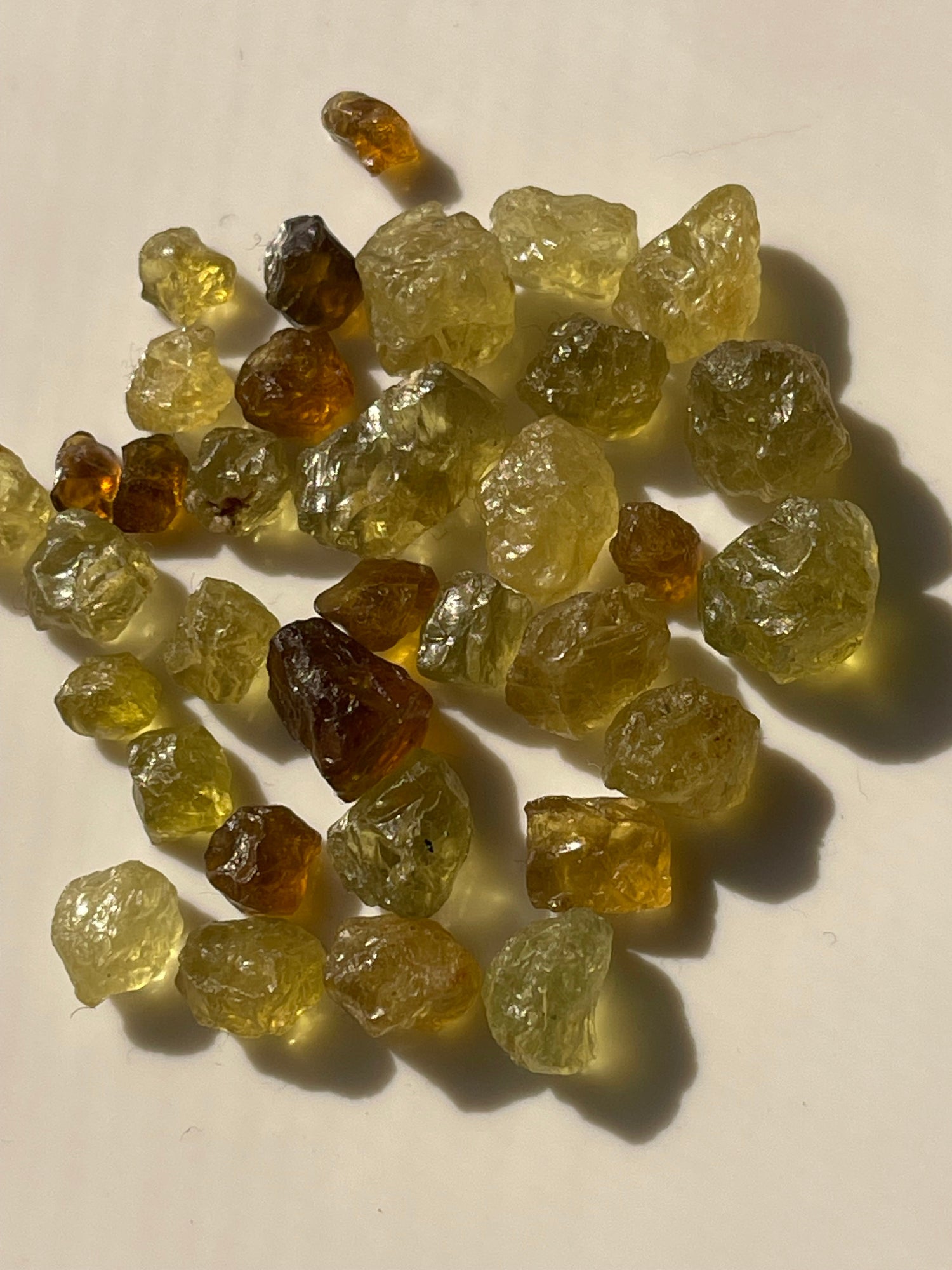 Natural Rough Mali Garnets for sale