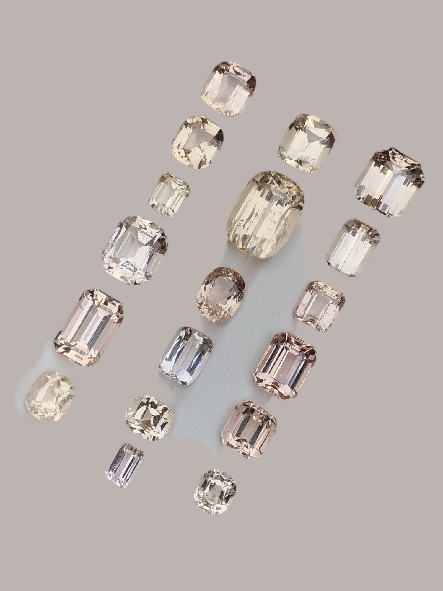 100 Carats Natural Katlang Topaz Faceted Stones | Imperial Topaz Wholesale