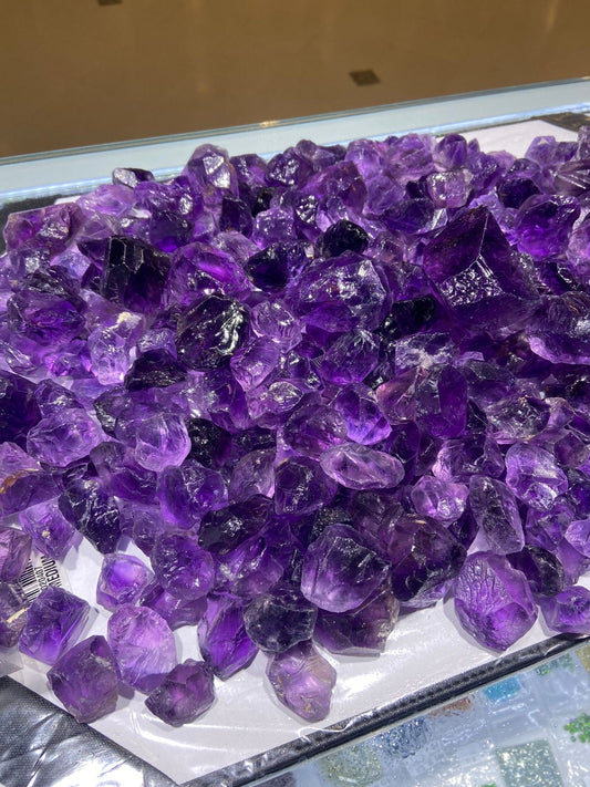 1 kg best Quality Rough Amethyst for Faceting