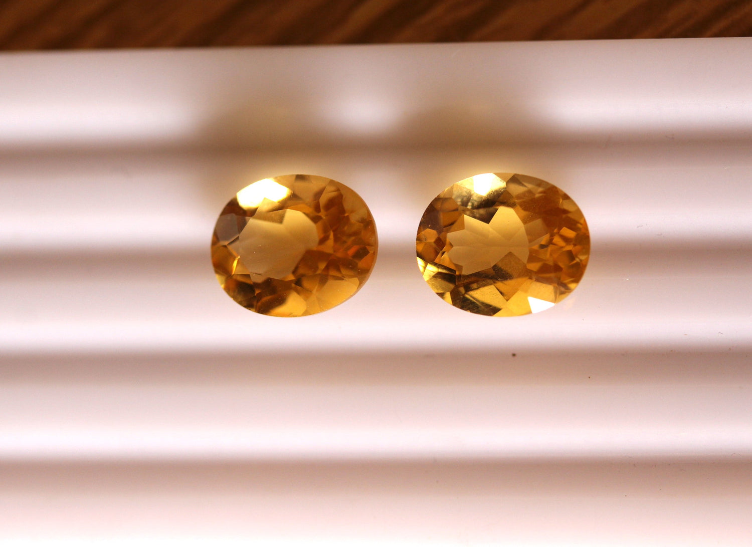 Citrine Loose Gems Pair