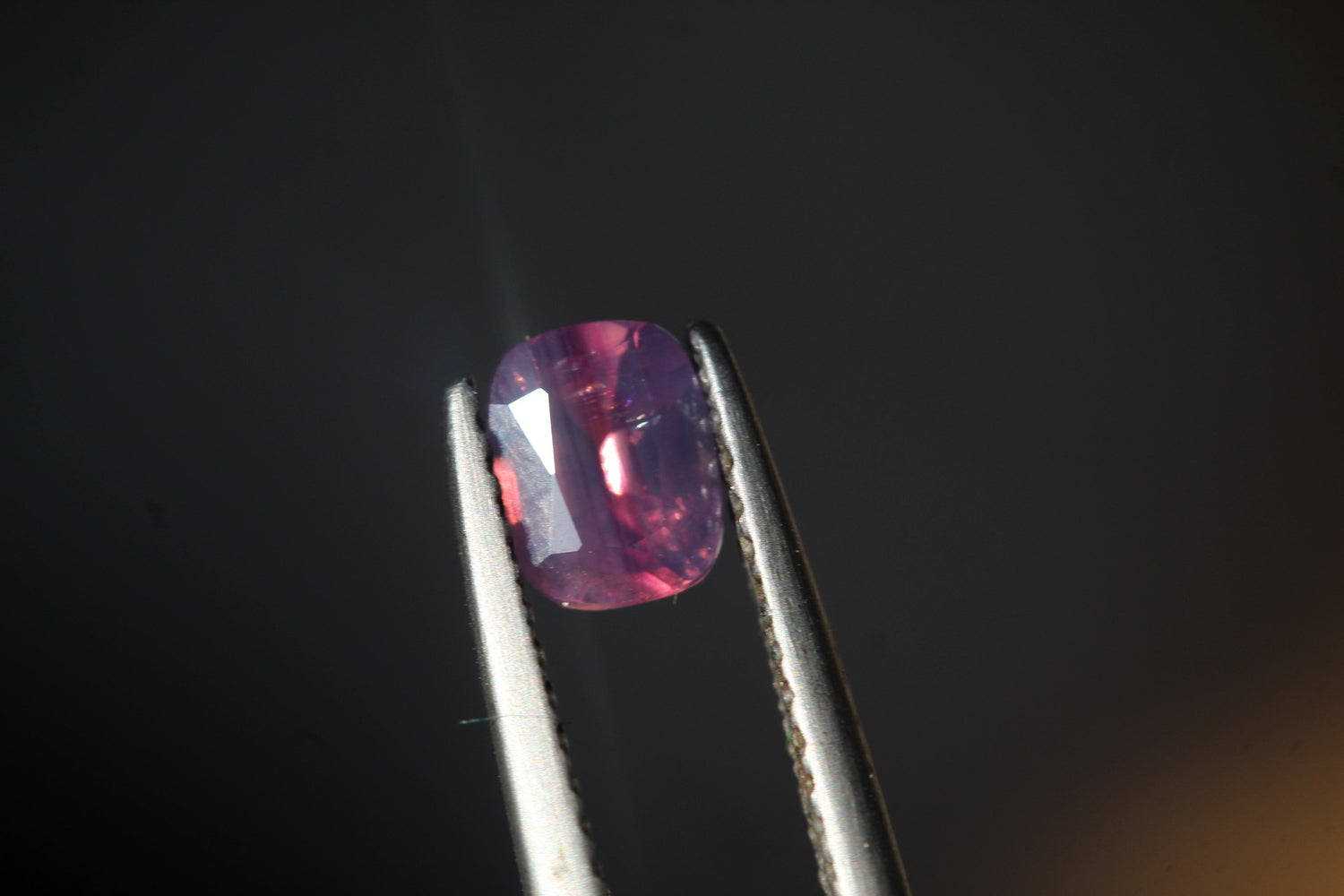 0.64 carats Bi Color Pinkish Purple Rare Sapphire | Batakundi Sapphire