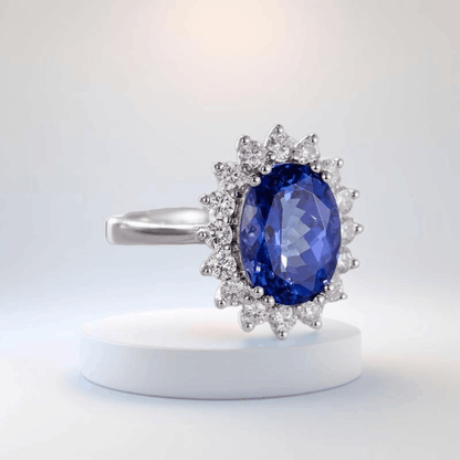 tanzanite wedding ring