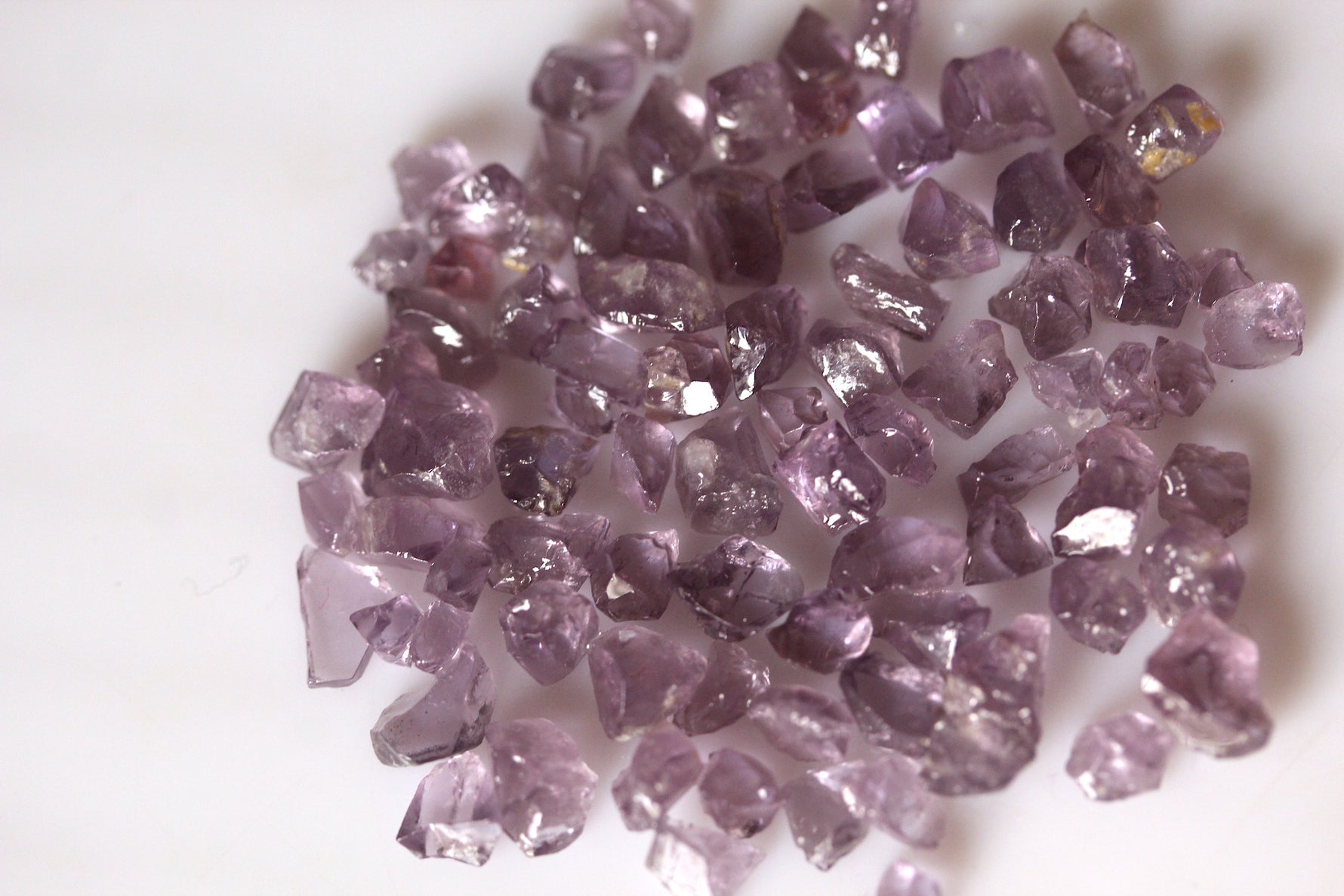 Purple Spinels Rough Stones for Faceting