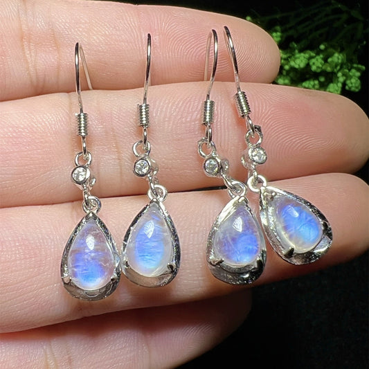 You May Like This Blue Moonstone Earrings.