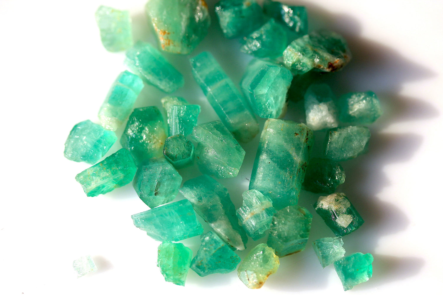 Emerald Stone for lapidary