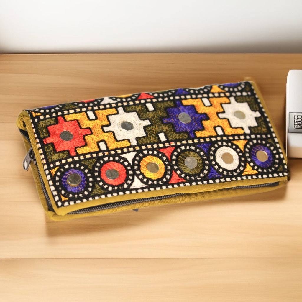 Handmade Wallets | Handcrafted Traditional Embroidered Woman Wallet | Boho Wallet