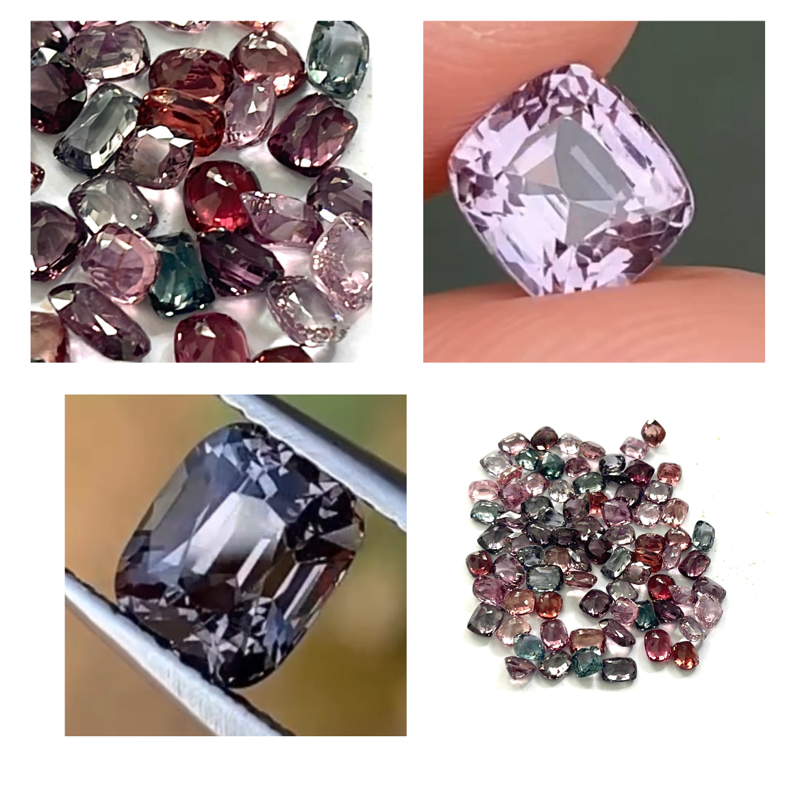 Buy pink spinel, red Spinels gemstones