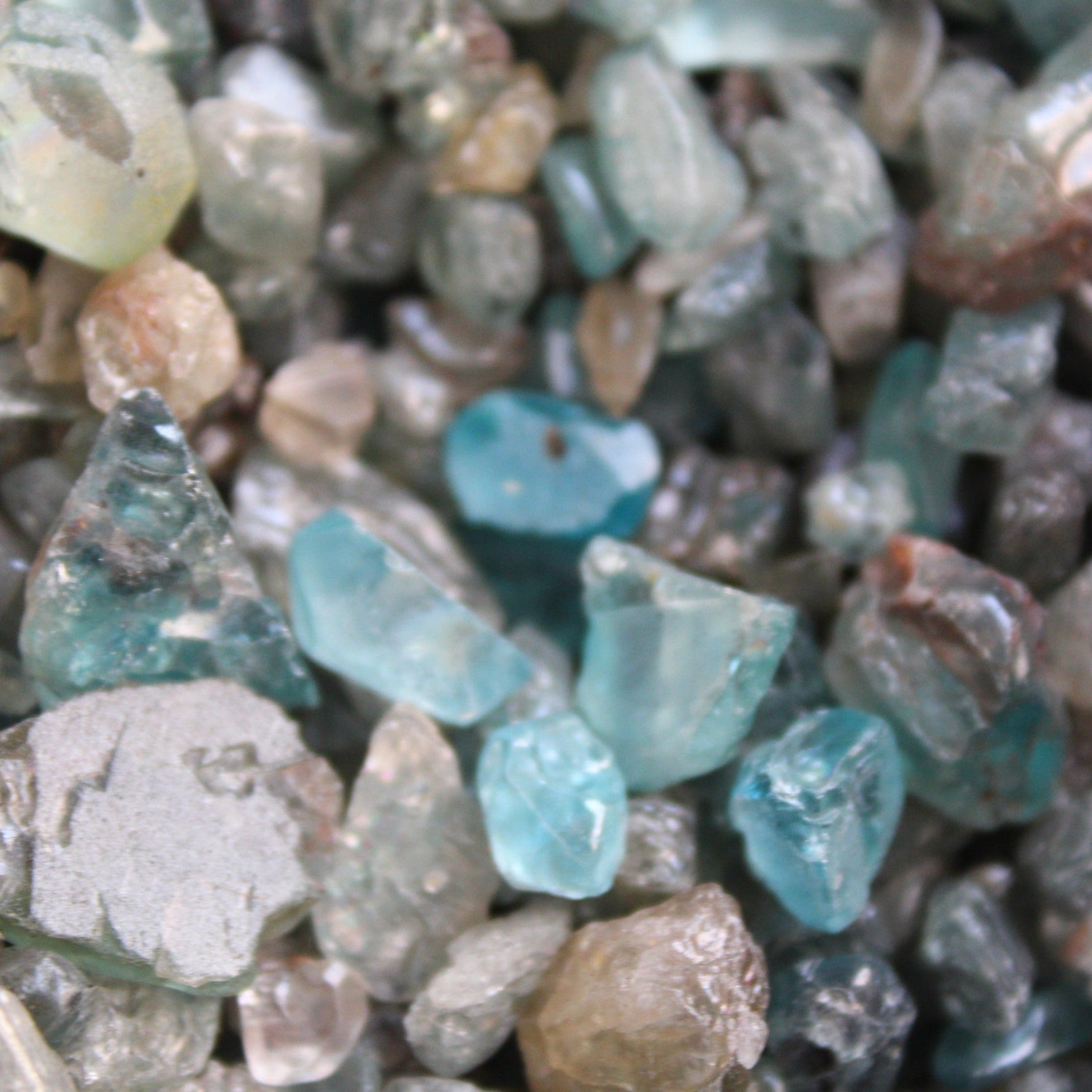 Buy Raw Blue Zircons for sale