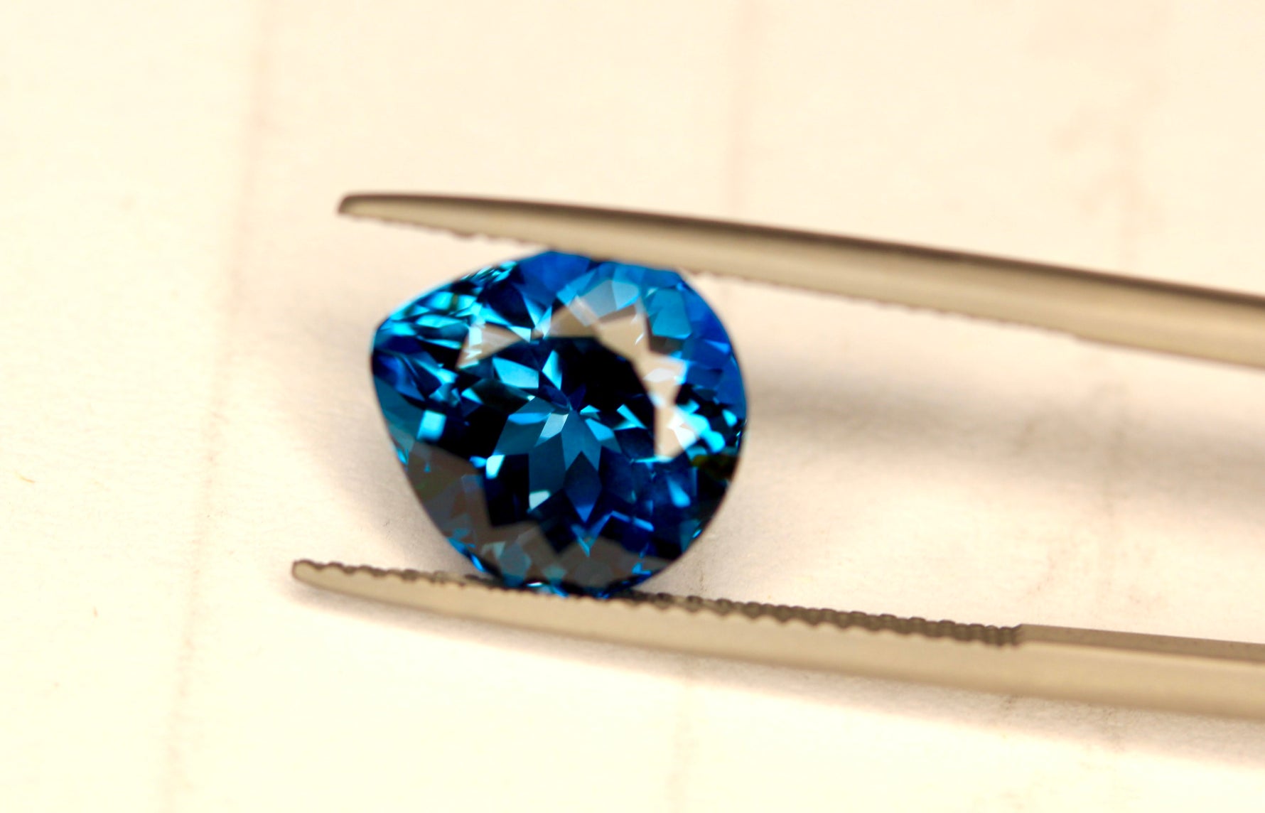 Pear London Blue Topaz | trillion london blue topaz