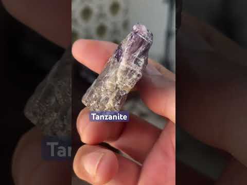 Raw Tanzanite Crystal from Tanzania