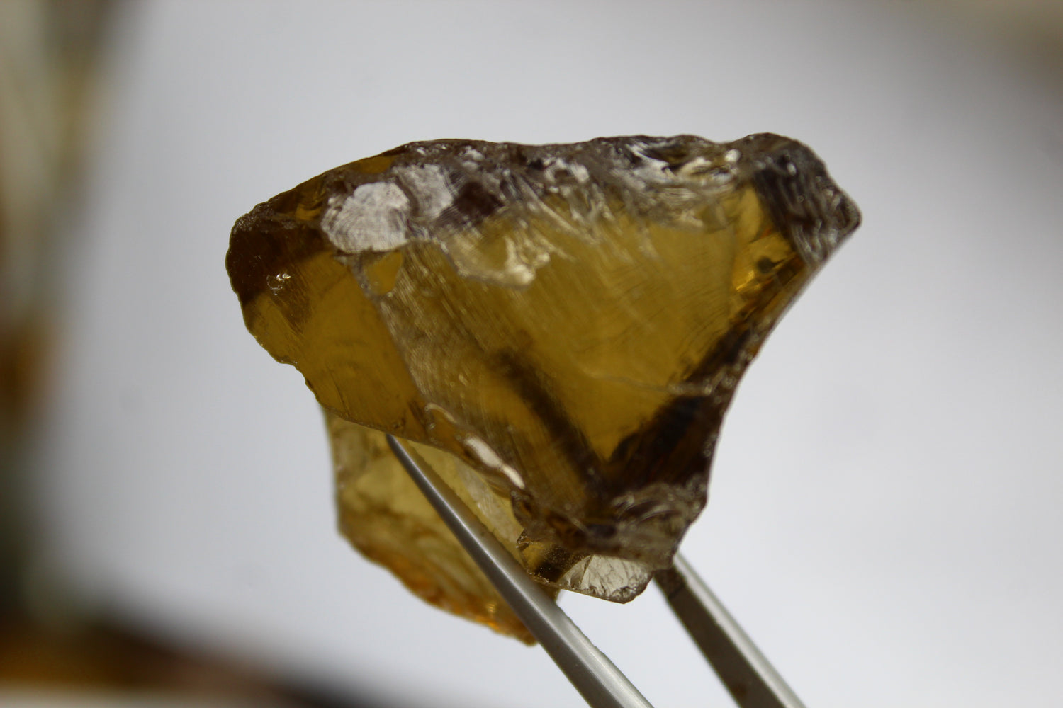 33.2 Grams Rough Yellow Citrine Gemstones for Cutting