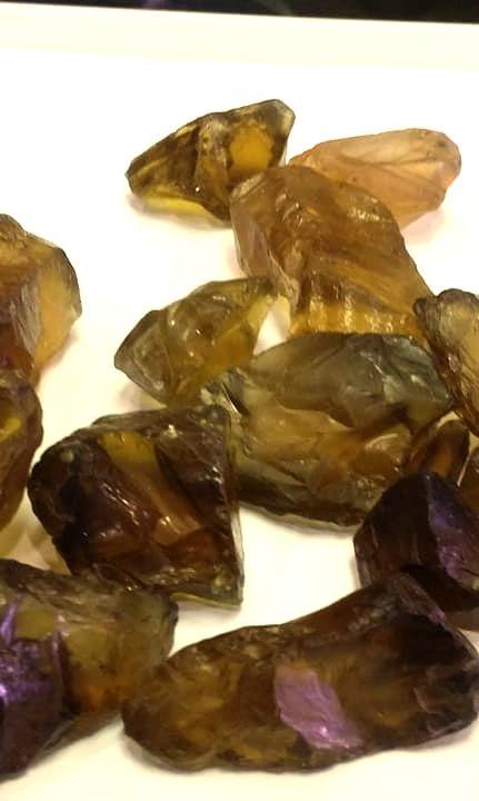 Smoky Quartz / Citrine Quartz Gemstones for Sale