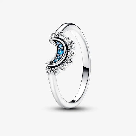 pandora sun and moon ring