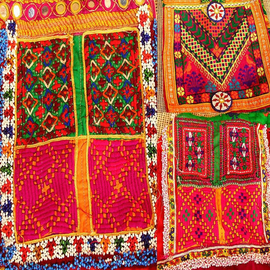 Afghan Tribal Patches 3 Pieces