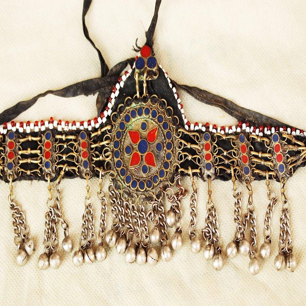 Afghan Tribal Kuchi Vintage Headpiece