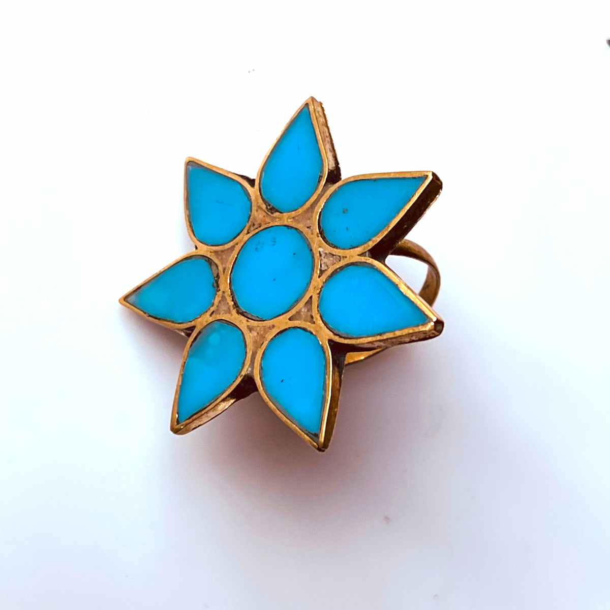 Turquoise Tribal Ring for Sale