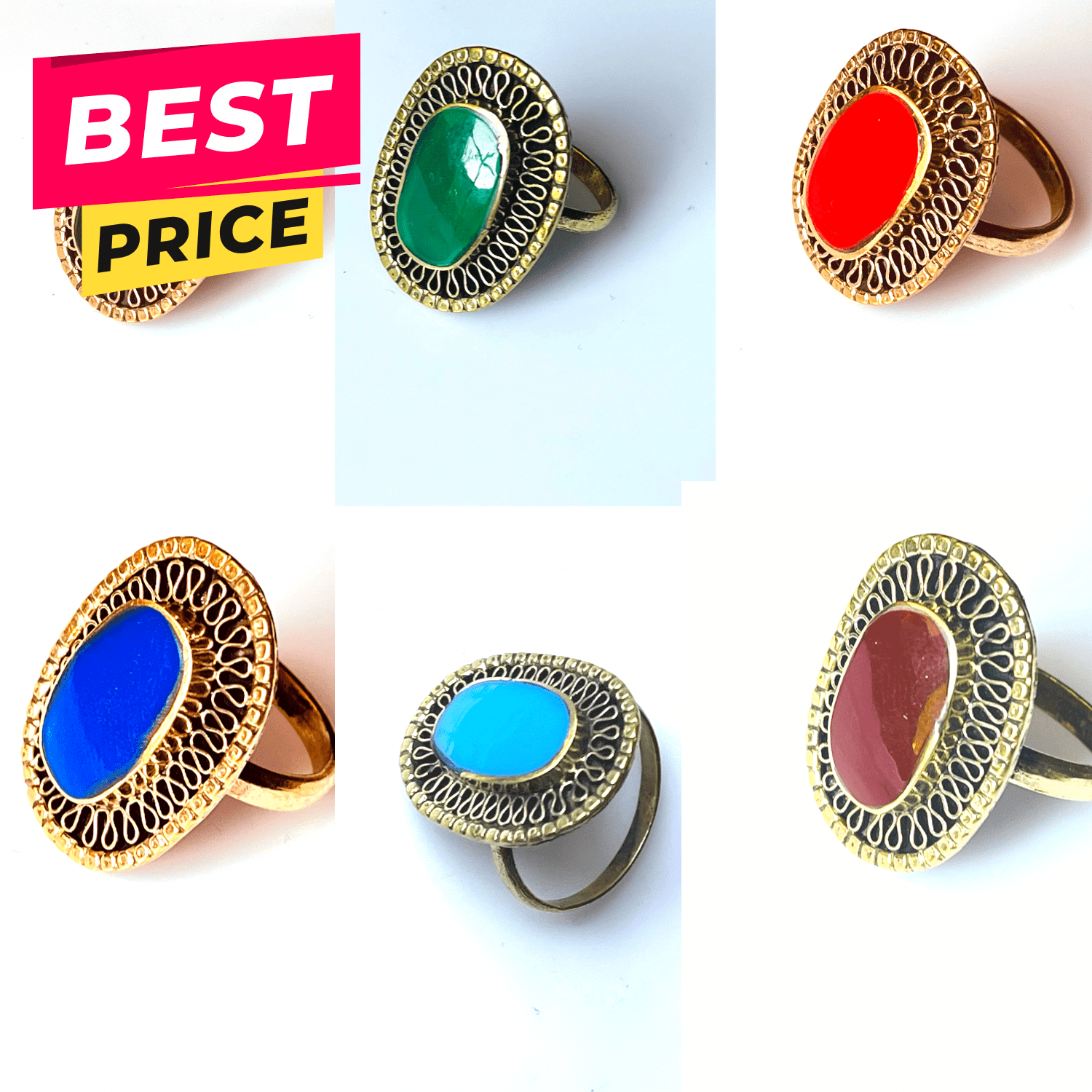 Buy wholesale Afghan Tribal Kuchi Rings for sale